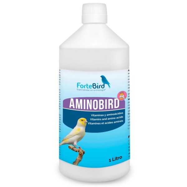 Aminobird - El Mejor Suplemento de Vitaminas y Aminoácidos para Aves en Cría y Muda