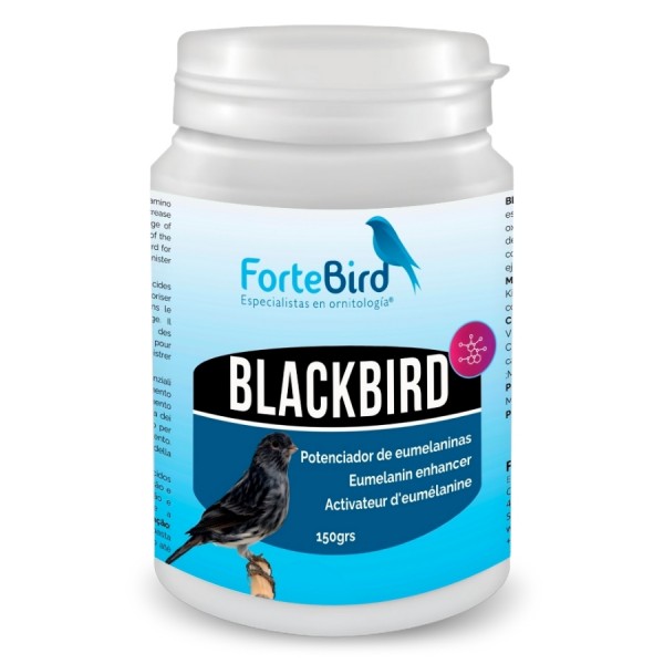 BlackBird | Suplemento para Mejorar la Oxidación y Calidad de Plumaje Negro