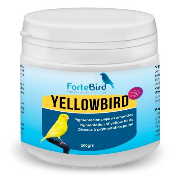 Yellowbird - Pigmentación para canarios amarillos Colorante aves