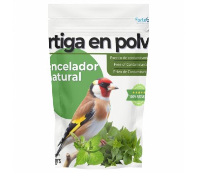 Ortiga en Polvo 100% Puro | Encelador natural para aves