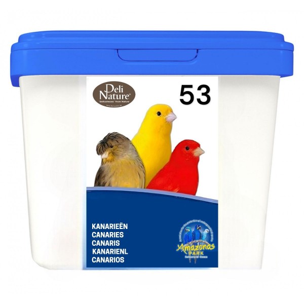 Mixt. Canario Extra nº53 Deli Nature cubeta de 2,5 kg  Food for canaries