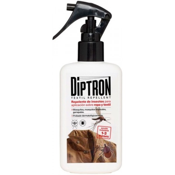 Diptron - Repelente de insectos para ropa y textil en spray Parásitos externos / Insecticidas