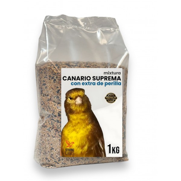 Mixtura Canarios Supreme con Extra de Perilla 1kg  Food for canaries