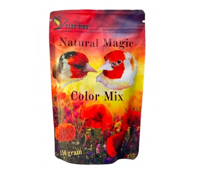 Mezcla de colores mágicos naturales para jilgueros 150 grs