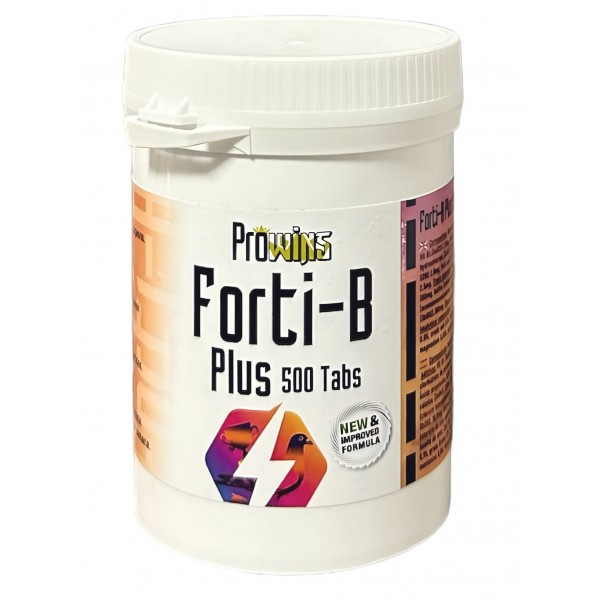 PROWINS Forti B Plus 100 unds (píldoras fortificantes para palomas) Refuerzo Sistema Inmunológico / Vitaminas