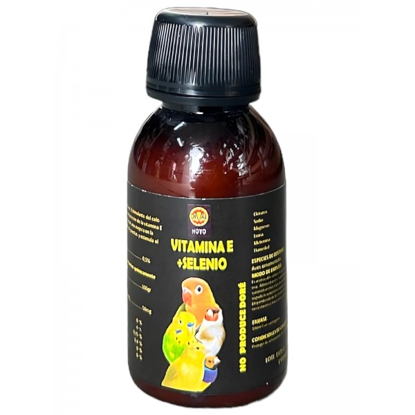 Vitamina E + Selenio 100 ml Dival Hoyo Cría y celo