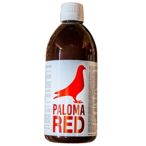 PALOMA RED 500 ml (potencia y la resistencia muscular durante el esfuerzo) Estados carenciales