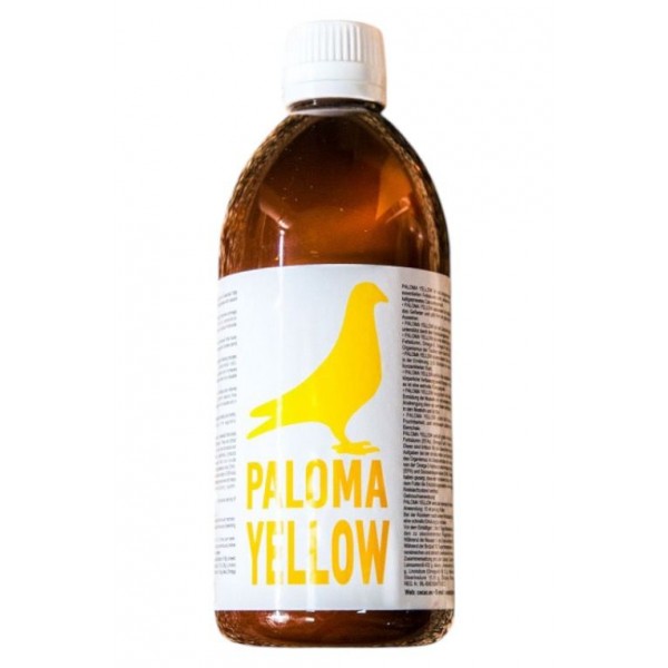 PALOMA YELLOW 500 ml (Ácidos Grasos Esenciales derivados de Aceite de Linaza y reforzado con Hidróxido de calcio, comprimido en frío) Estados carenciales