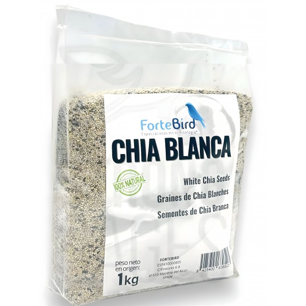 Chia Blanca Fortebird Semillas