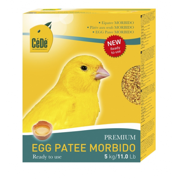 Pasta de cría amarilla mórbida CéDé 5Kg Pastas Mórbidas