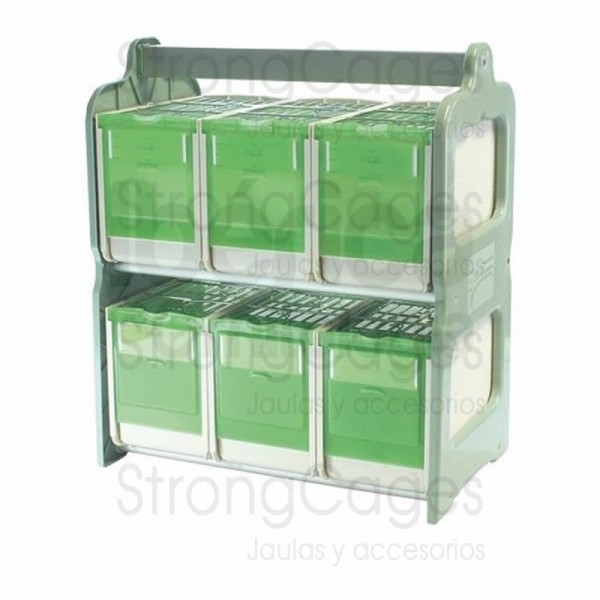 Transportín para pájaros Maleta 6 Secondinos Medios Crates for birds